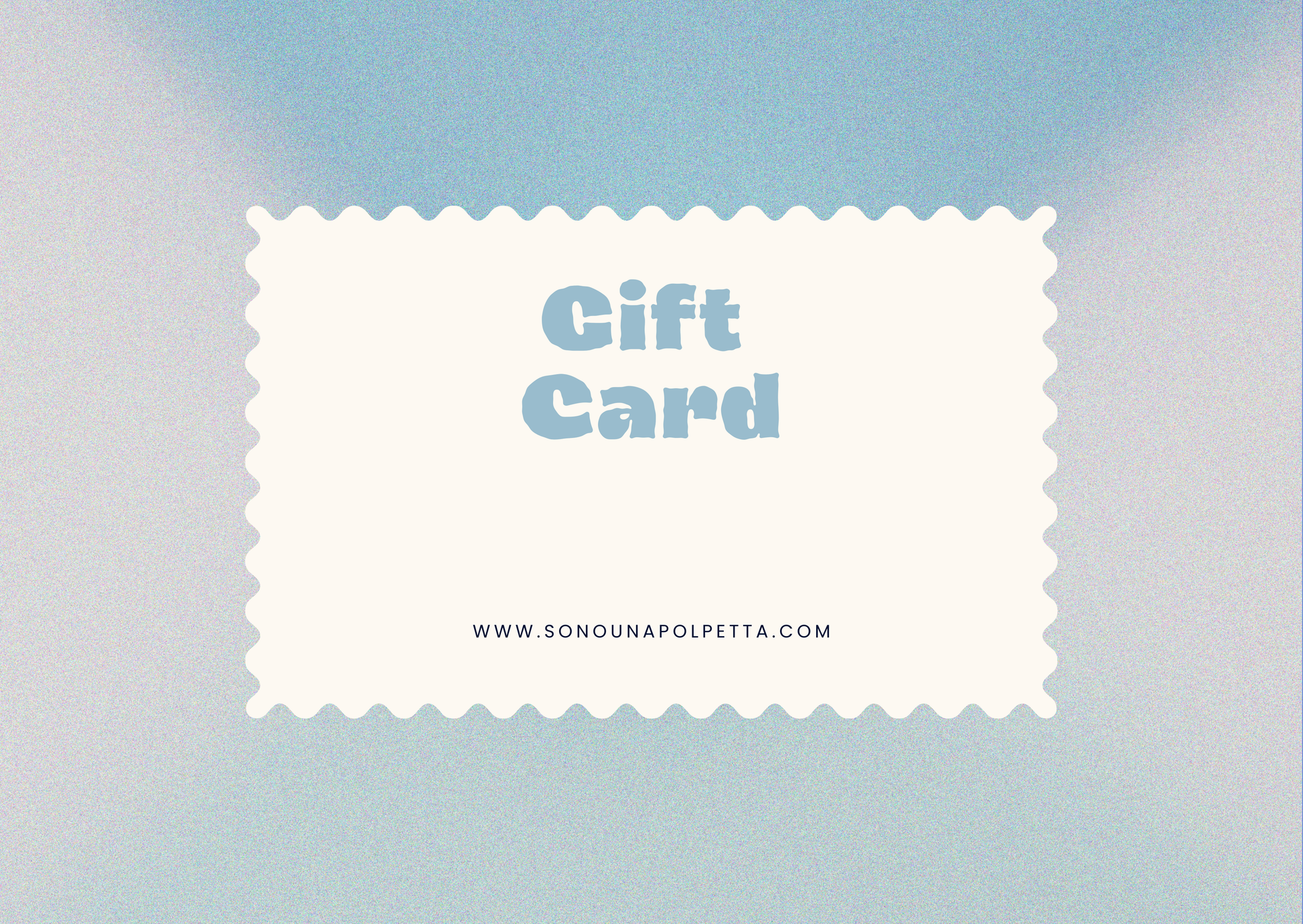 Gift card - Digitale