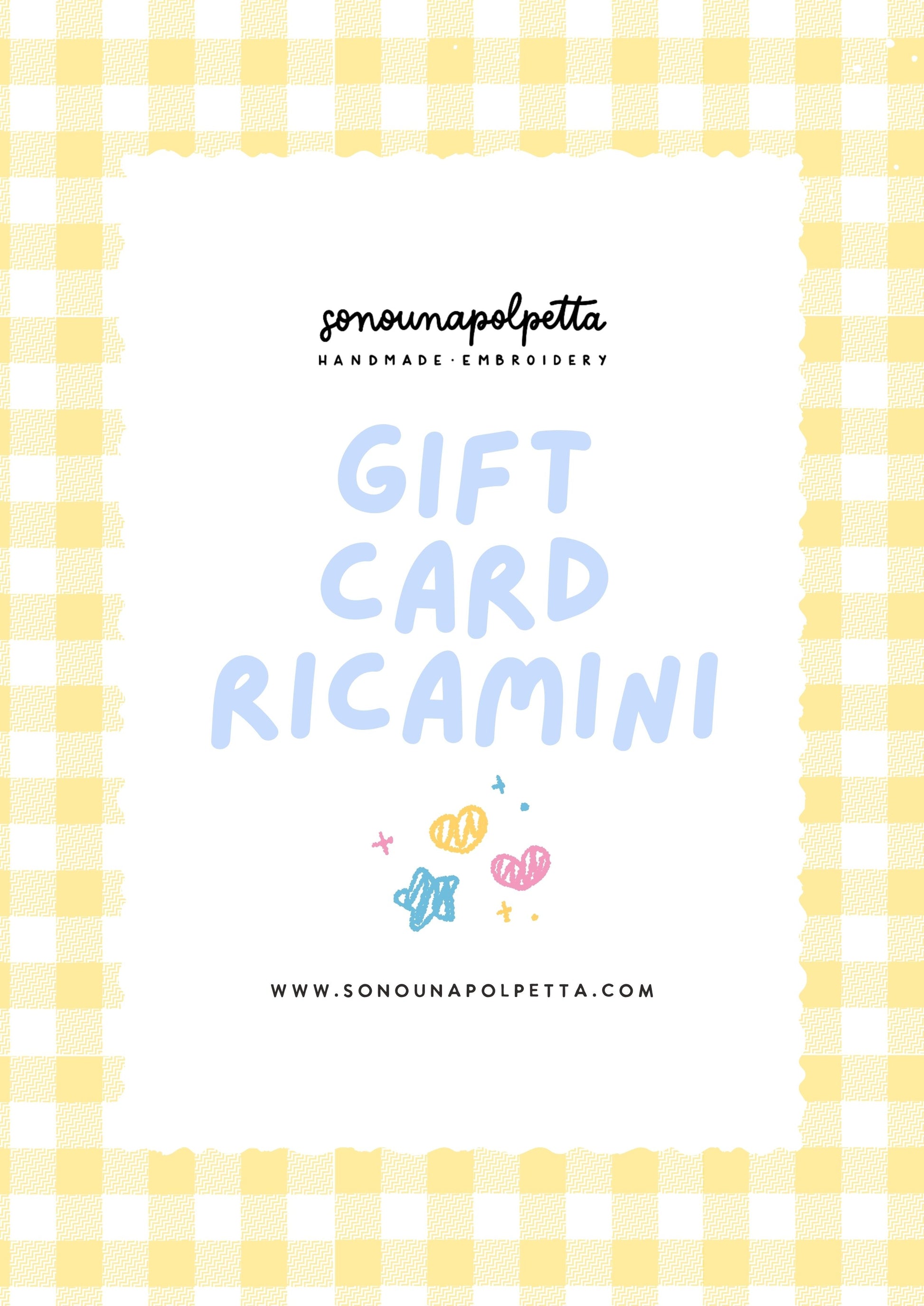 Gift card - Digitale